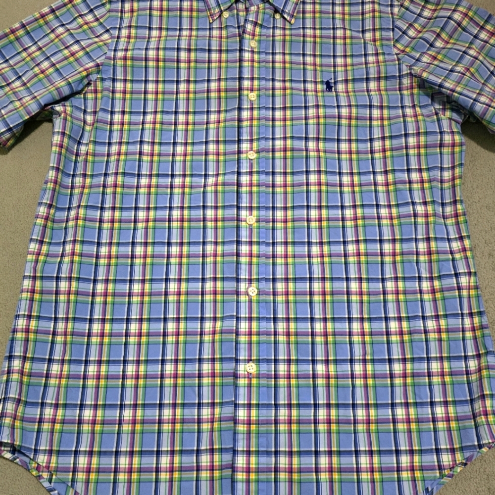 Ralph Lauren Button-Up Ss Medium - image 3